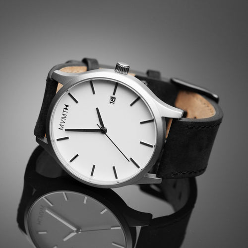 White & Black Watch by MVMT